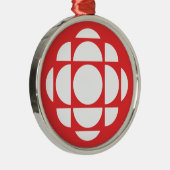 CBC Gem Metalen Ornament (Rechts)