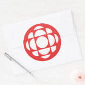 CBC Gem Ronde Sticker (Envelop)