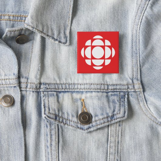 CBC Gem Vierkante Button 5,1 Cm (In situ)