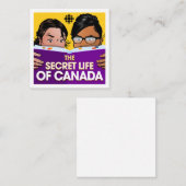 CBC Het geheime leven van Canada Notitiekaartje (Voorkant / Achterkant)