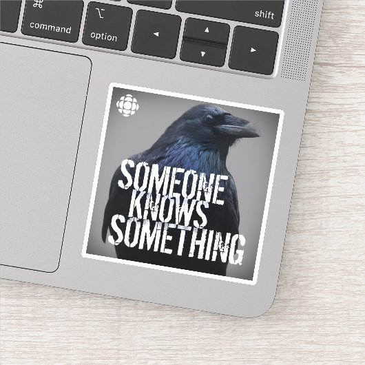 CBC Iemand weet iets Sticker (Detail)