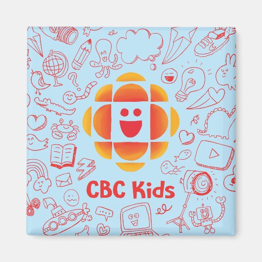 CBC Kinder Doodle Magnet Magneet (Voorkant)