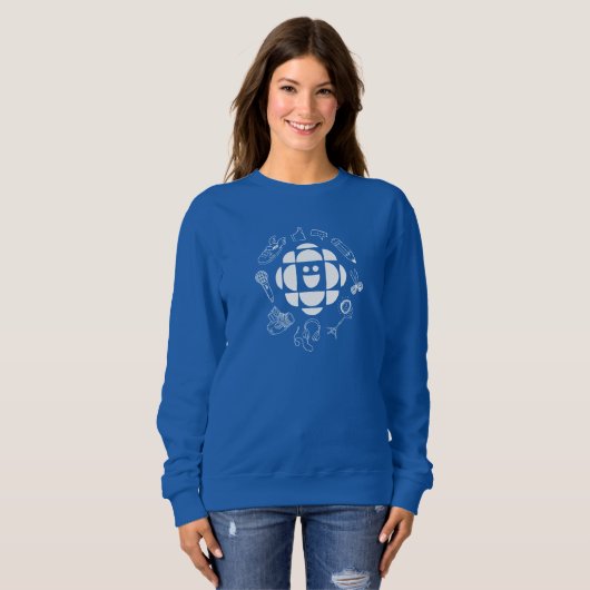 CBC Kinder Doodle Vrouwen Sweatshirt (Voorkant volledig)