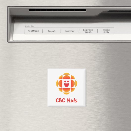 CBC Kinder Logo Magnet Magneet (Insitu (Vaatwasser))
