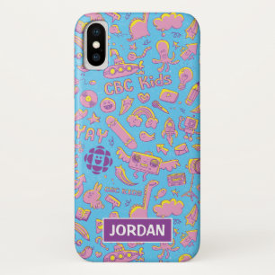 CBC Kinder Patroon Gepersonaliseerde Telefoonhoes iPhone X Hoesje
