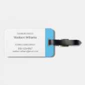 CBC Lach Hardop Bagagelabel (Achterkant horizontaal)