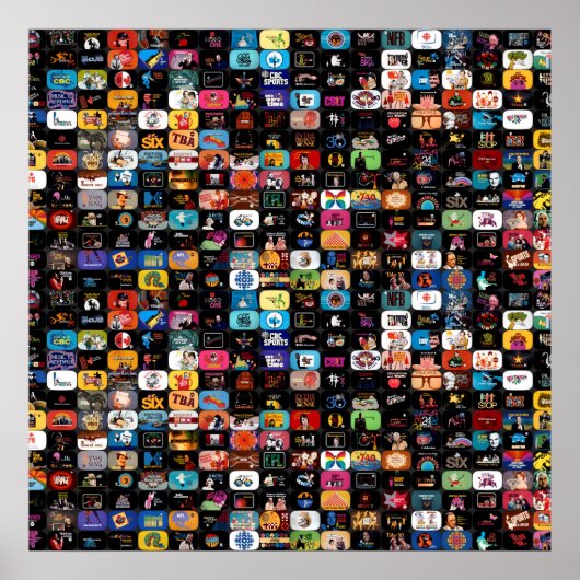 CBC-logo's en grafisch Poster (Voorkant)