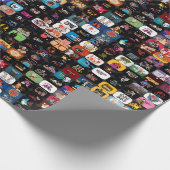 CBC-logo's en grafisch Poster Cadeaupapier (Hoek)