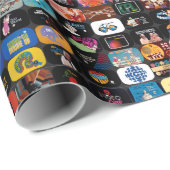 CBC-logo's en grafisch Poster Cadeaupapier (Rol Hoek)