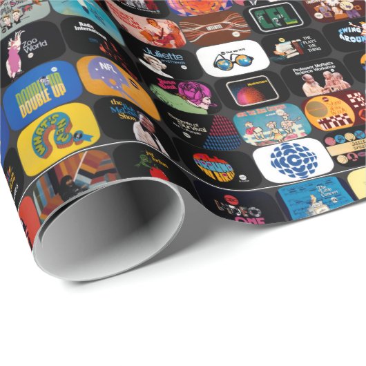 CBC-logo's en grafisch Poster Cadeaupapier (Rol Hoek)