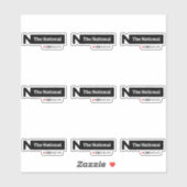 CBC Nationale Sticker (Vel)