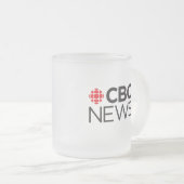 CBC News Matglas Koffiemok (Voorkant rechts)