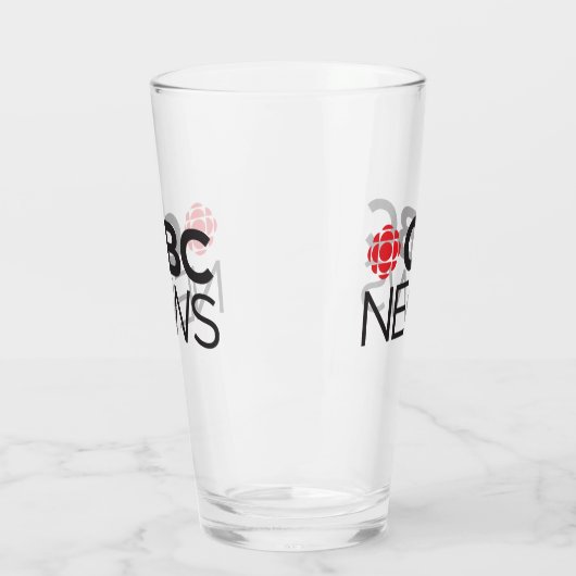 CBC Nieuws Glazen Tumbler (Links)