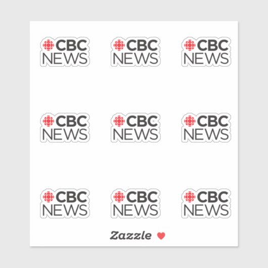 CBC Nieuws Stickers (Vel)