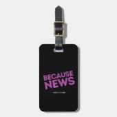 CBC Omdat nieuws Bagagelabel (Voorkant verticaal)