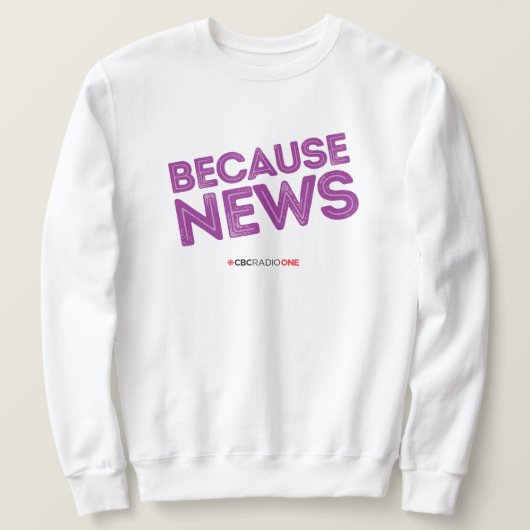 CBC Omdat Nieuws Sweatshirt (Design voorkant)