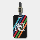 CBC-partijlijnen Bagagelabel (Voorkant verticaal)