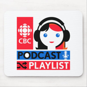 CBC Podcast-afspeellijst Muismat
