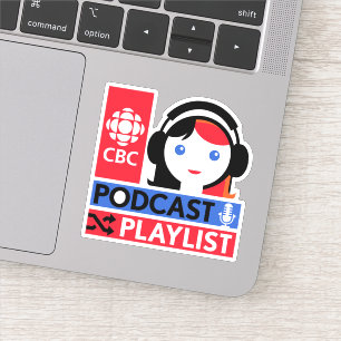 CBC Podcast-afspeellijst Sticker