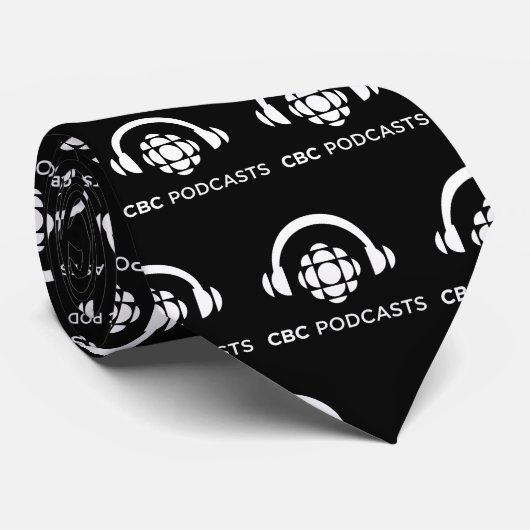 CBC Podcasts Stropdas (Opgerold)