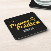 CBC Power & Politics - set van 6 Onderzetters (Linkerzijde)
