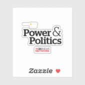 CBC Power & Politics-sticker Sticker (Vel)