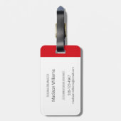 CBC Problemen van andere mensen Bagagelabel (Achterkant verticaal)