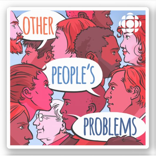 CBC Problemen van andere mensen Sticker (Voorkant)