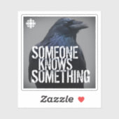 CBC Quelqu'Un Connaît Un Sticker (Feuille)