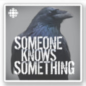 CBC Quelqu'Un Connaît Un Sticker (Devant)