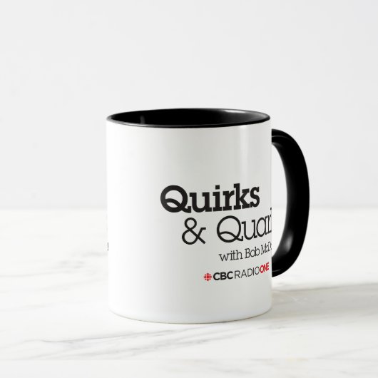 CBC Quirks & Quarks Mok (Voorkant rechts)
