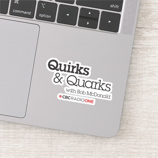 CBC Quirks & Quarks Sticker (Detail)