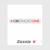 CBC Radio One-Sticker Sticker (Vel)