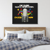 CBC Radio Talent Competition - promo Canvas Afdruk (Insitu (Slaapkamer))