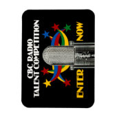 CBC Radio Talent Competition - promo Magneet (Verticaal)