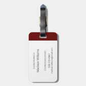 CBC Spark Bagagelabel (Achterkant verticaal)