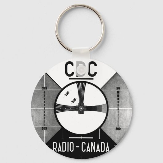 CBC-testpatroon Sleutelhanger (Voorkant)