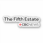CBC The Fifth Estate Sticker (Devant)