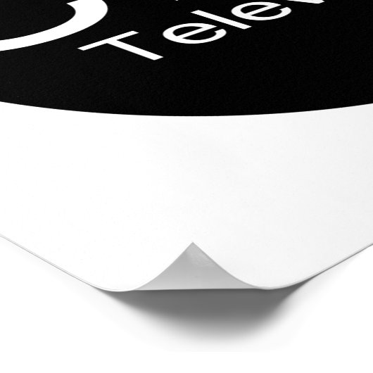 CBC TV Alt Logo Poster (Hoek)