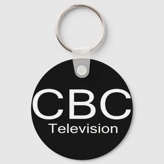 CBC TV Alt Logo Sleutelhanger (Voorkant)