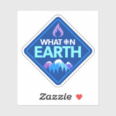 CBC - What On Earth Sticker (Feuille)