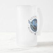 CBC Zaterdag Nachtzicht Matglas Bierpul (Voorkant rechts)