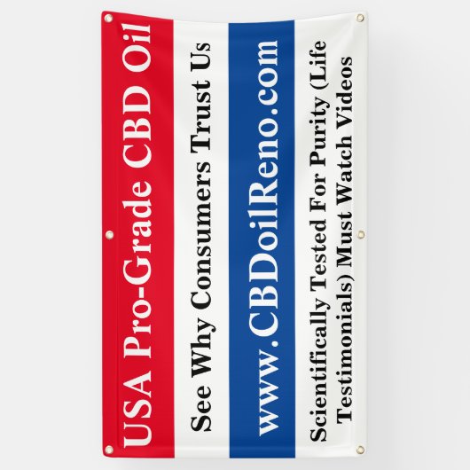 CBD-olietrainers Spandoek (Verticaal)