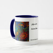 CBjork Avatar Floral Design Mok (Voorkant links)