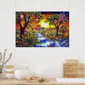 CBjork, BDazzled River Poster (Keuken)