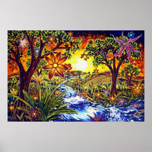 CBjork, BDazzled River Poster (Voorkant)