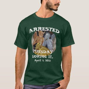 CBP DHS 45e president gearresteerd MAGA VS 454 T-shirt