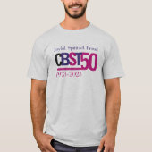 CBST 50e Jubileum (iets langer sleeve) T-shirt (Voorkant)