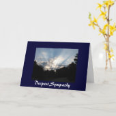 CC - Carte Sunrise Sympathique la plus profonde (Fleur jaune)