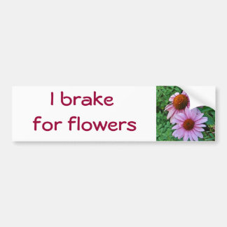 CC- Ik rem voor bloemen bumpersticker